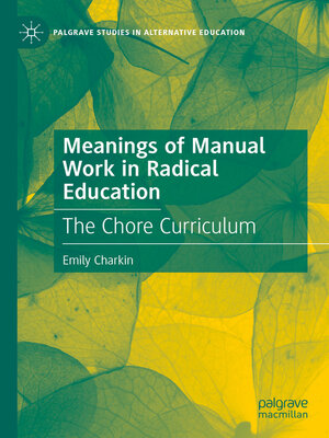 cover image of Meanings of Manual Work in Radical Education